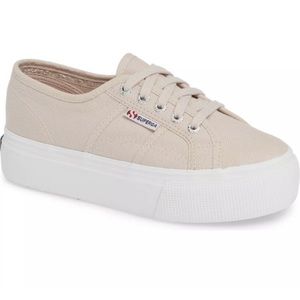 Superga Actow Platform Sneaker NWOT - pink skin